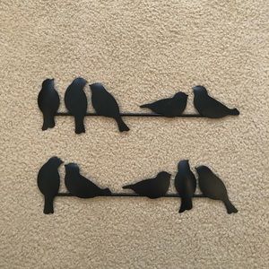 Bird wall hanging decor